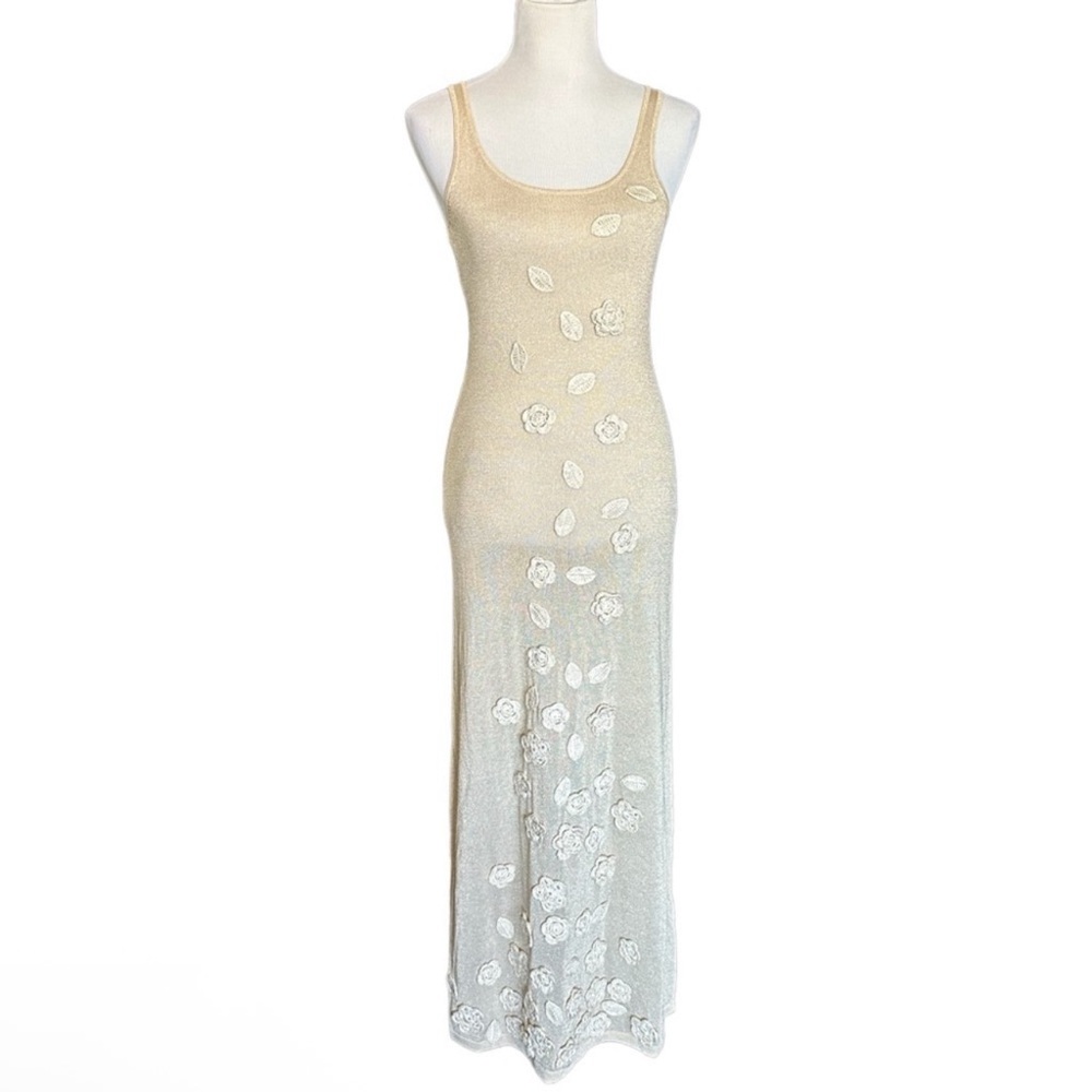 NWT Caroline Constas crochet maxi Tank dress sizes S OR M available GORGEOUS - Picture 6 of 12